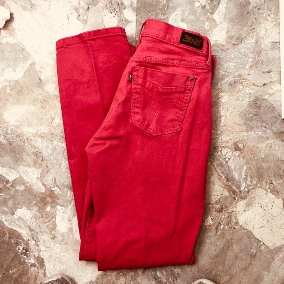 Levi's Denim - Pink Levi jeans